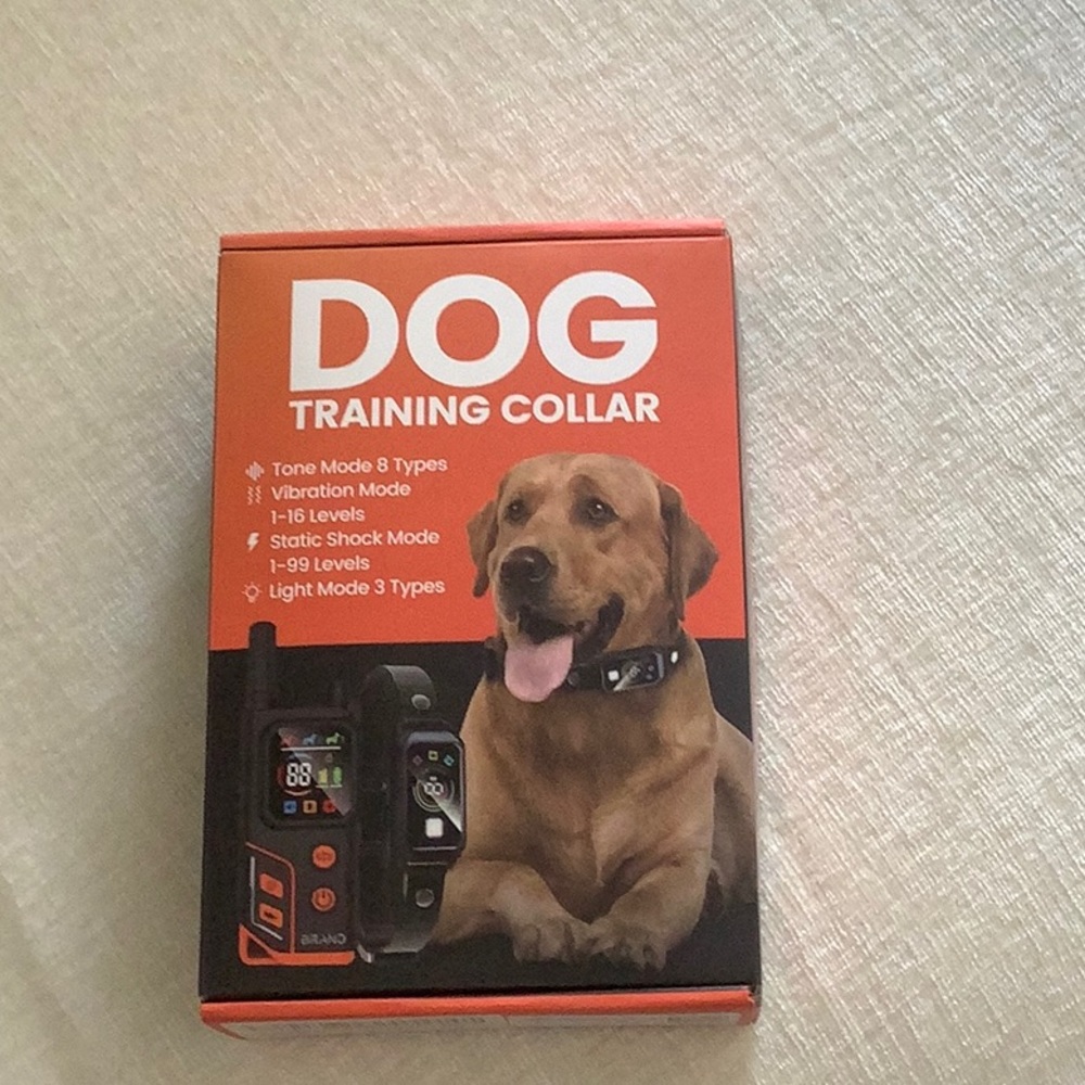 Dog training collar. Brand new !!!